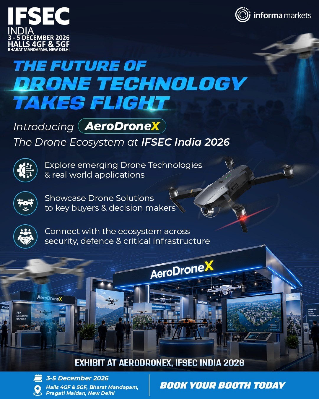 The Future of Drone Tech Takes Flight @ IFSEC Indi...