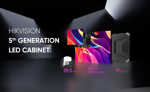 Hikvision launches the 5th generation LED cabinet ...